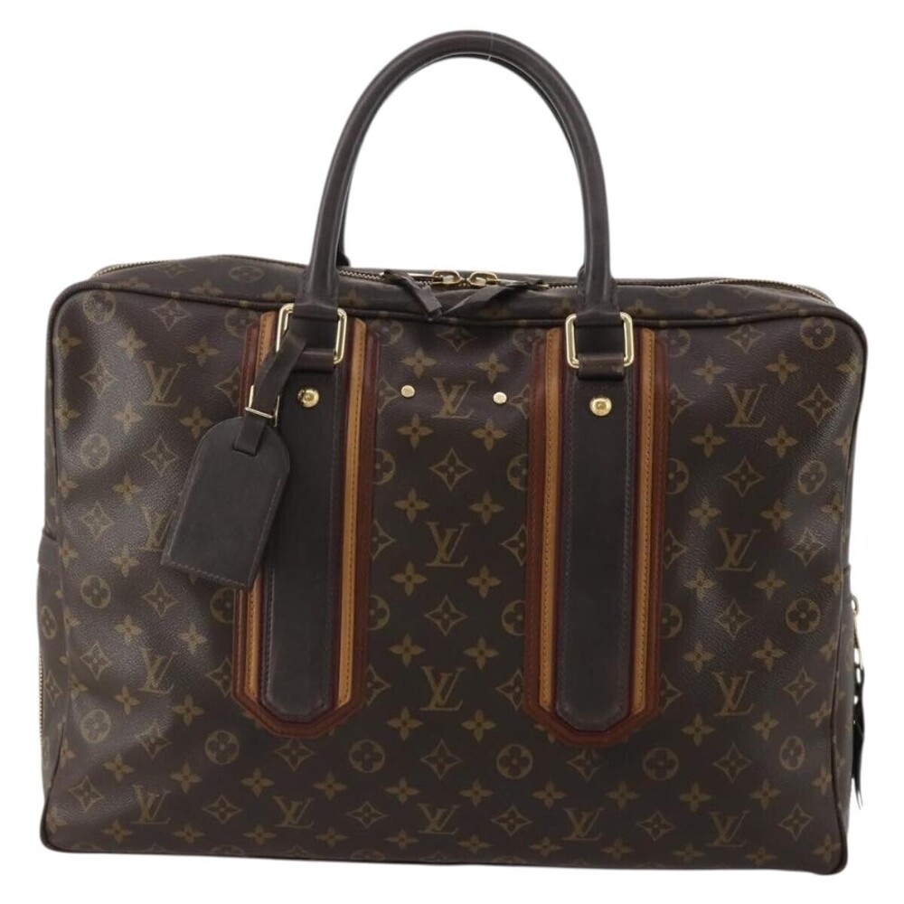 Louis Vuitton Bequia Porte Document Geant Monogram Canvas with Leather